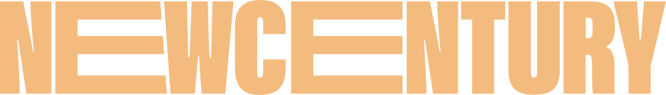New Century Manchester logo in tan